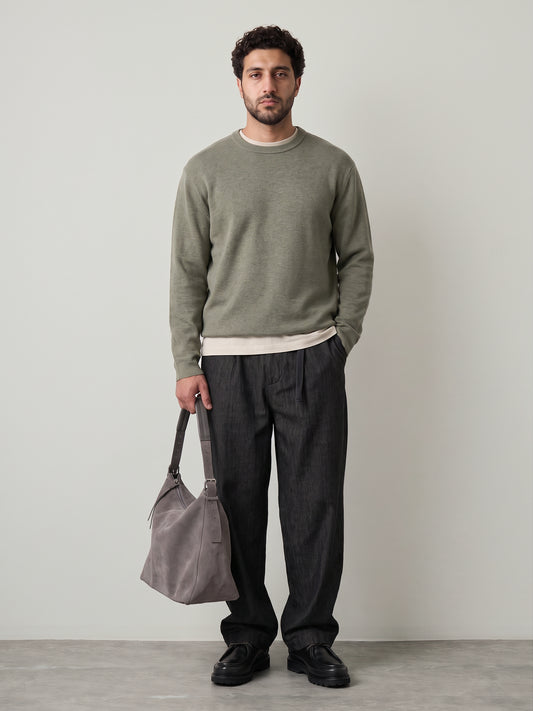 ONLY & SONS - Sting Relaxed Crewneck Sweater - 
