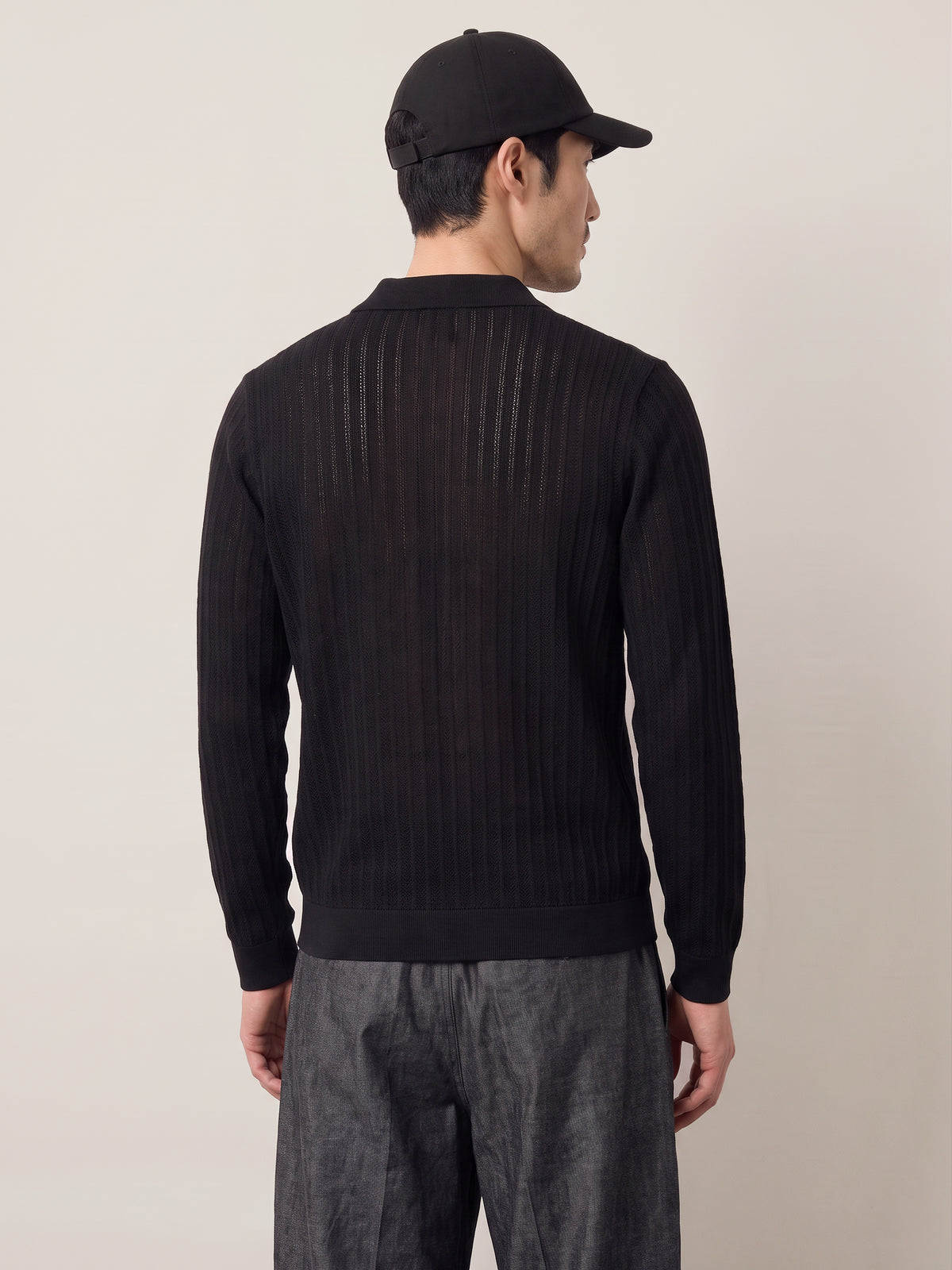 ONLY & SONS - Moon Longsleeve Knit Polo - 
