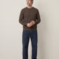 ONLY & SONS - Loui Structure Knit Sweater - Coffee Bean