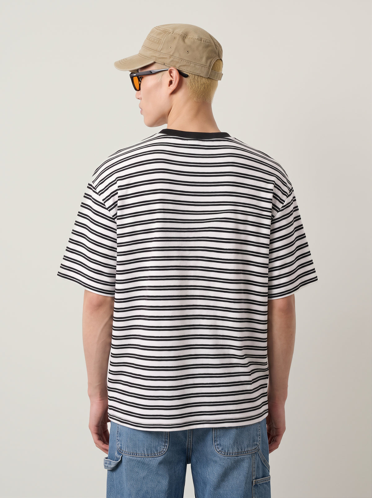 ONLY & SONS - Walker Relaxed Striped T-Shirt - 