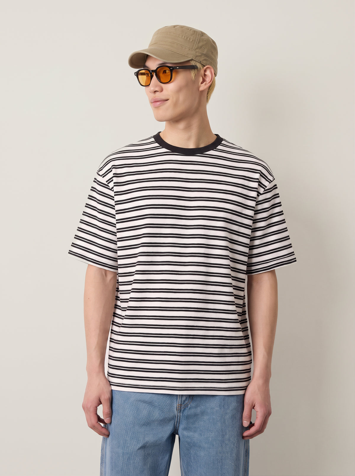 ONLY & SONS - Walker Relaxed Striped T-Shirt - 