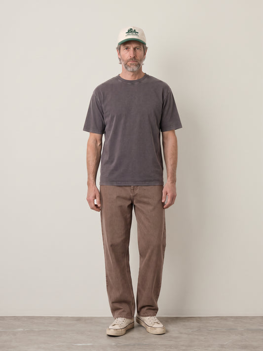 ONLY & SONS - Fred Relaxed Washed Shortsleeve T-Shirt - Grey Pinstripe
