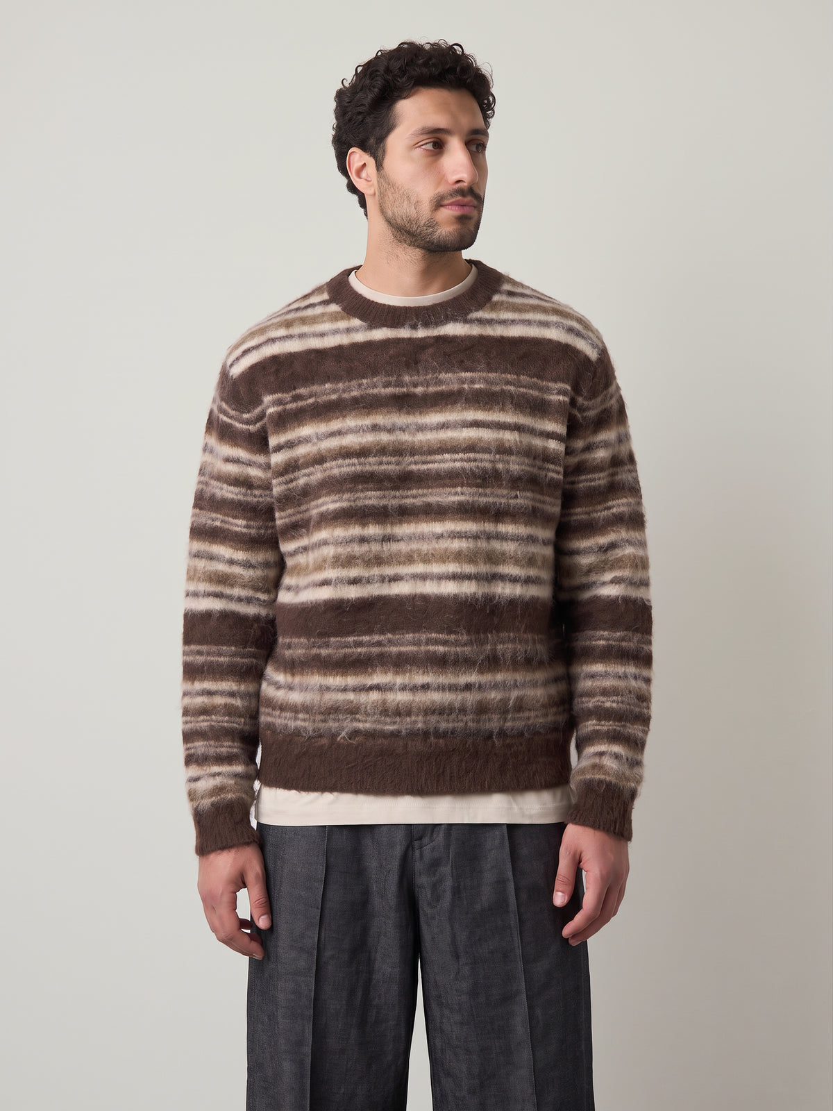 Aiden Stripe Knit Sweater