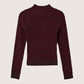 MONK & LOU - Anna Funnel Neck Longsleeve Sweater - 