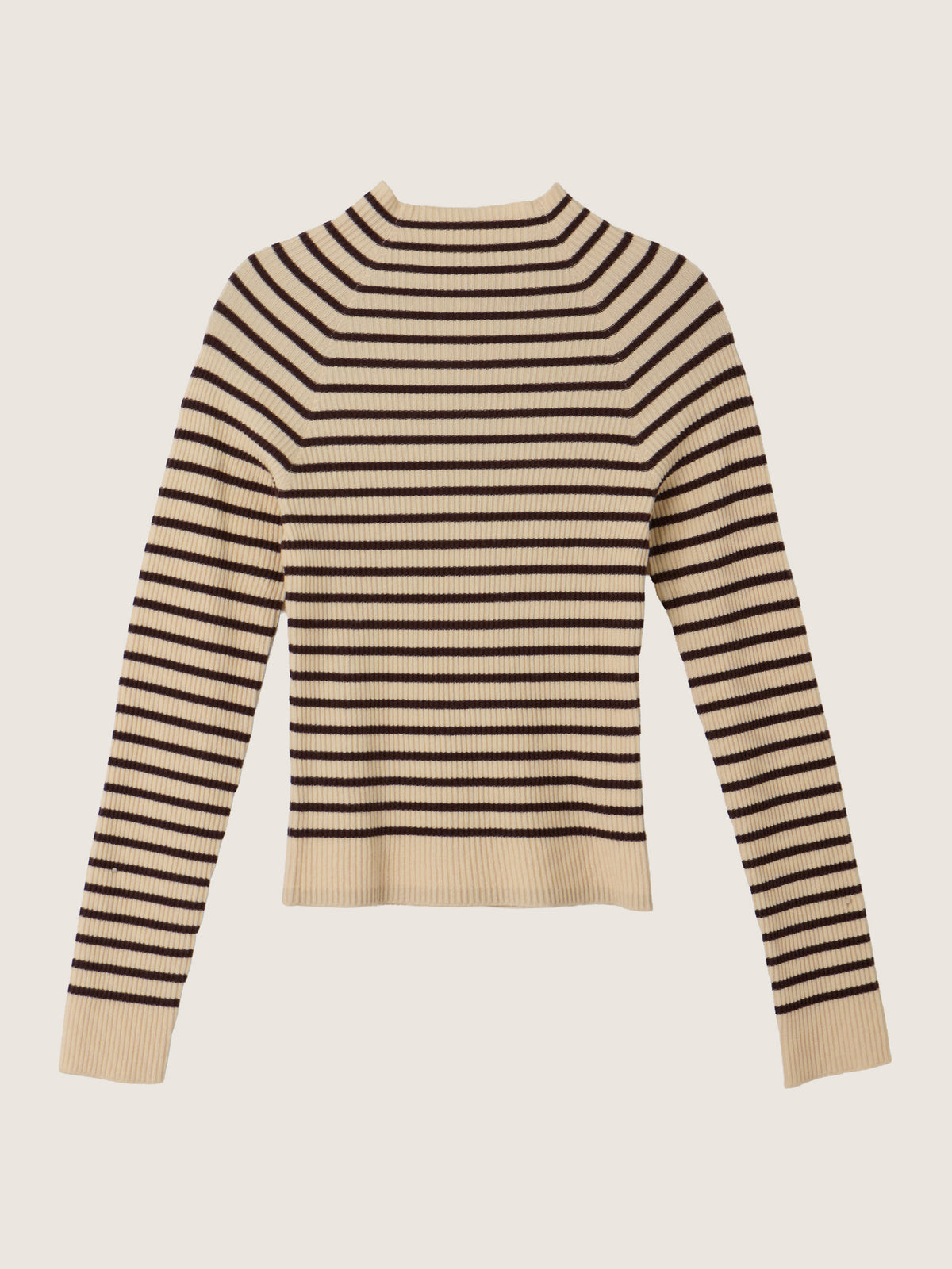 MONK & LOU - Anna Funnel Neck Longsleeve Sweater - 