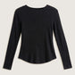 MONK & LOU - Bryony Longleeve T-Shirt - Black