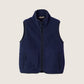 MONK & LOU - Maren High Pile Fleece Zip Vest - 