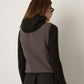 MONK & LOU - Maren High Pile Fleece Zip Vest - 