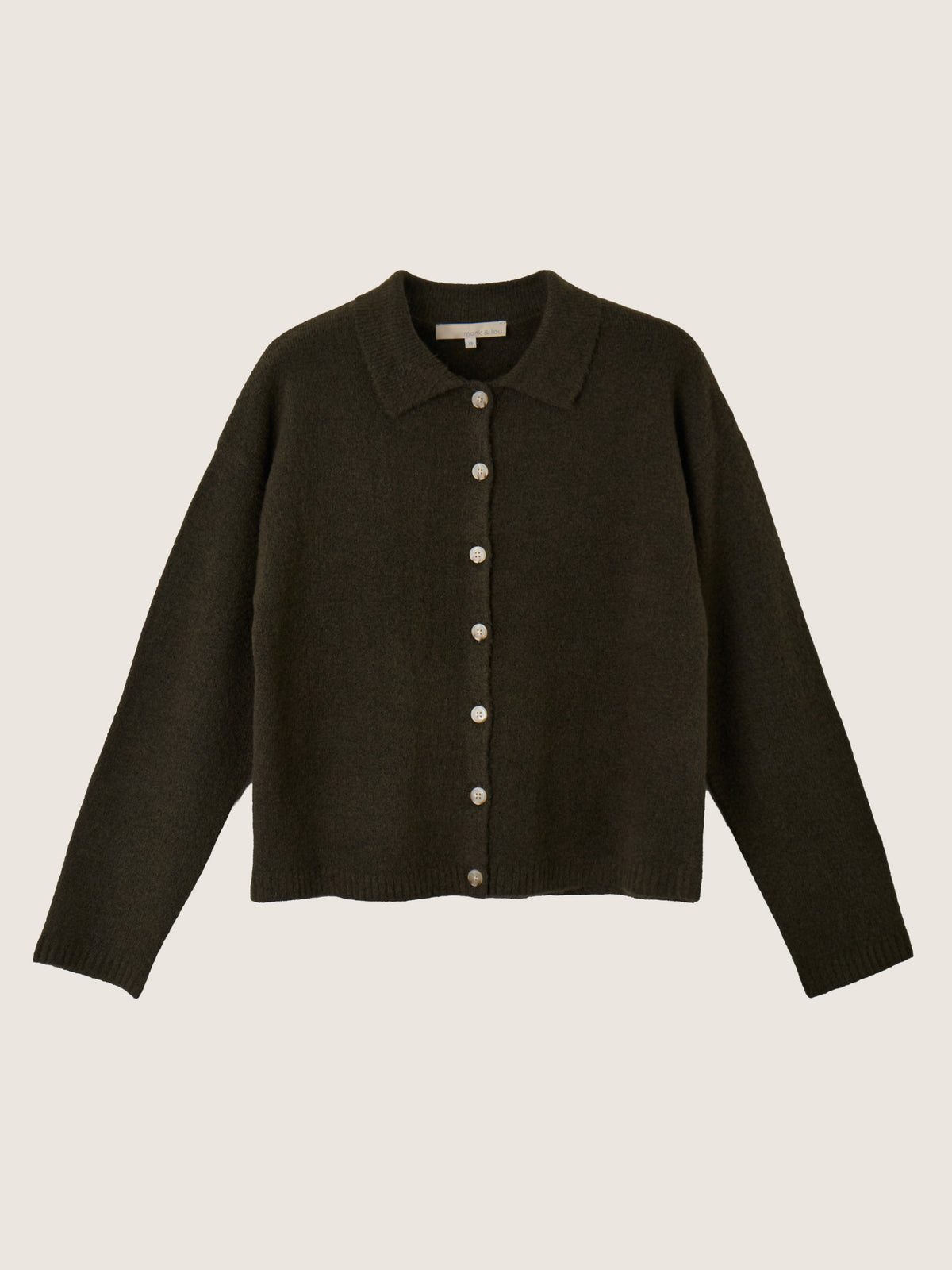 MONK & LOU - Saffi Polo Cardigan - 