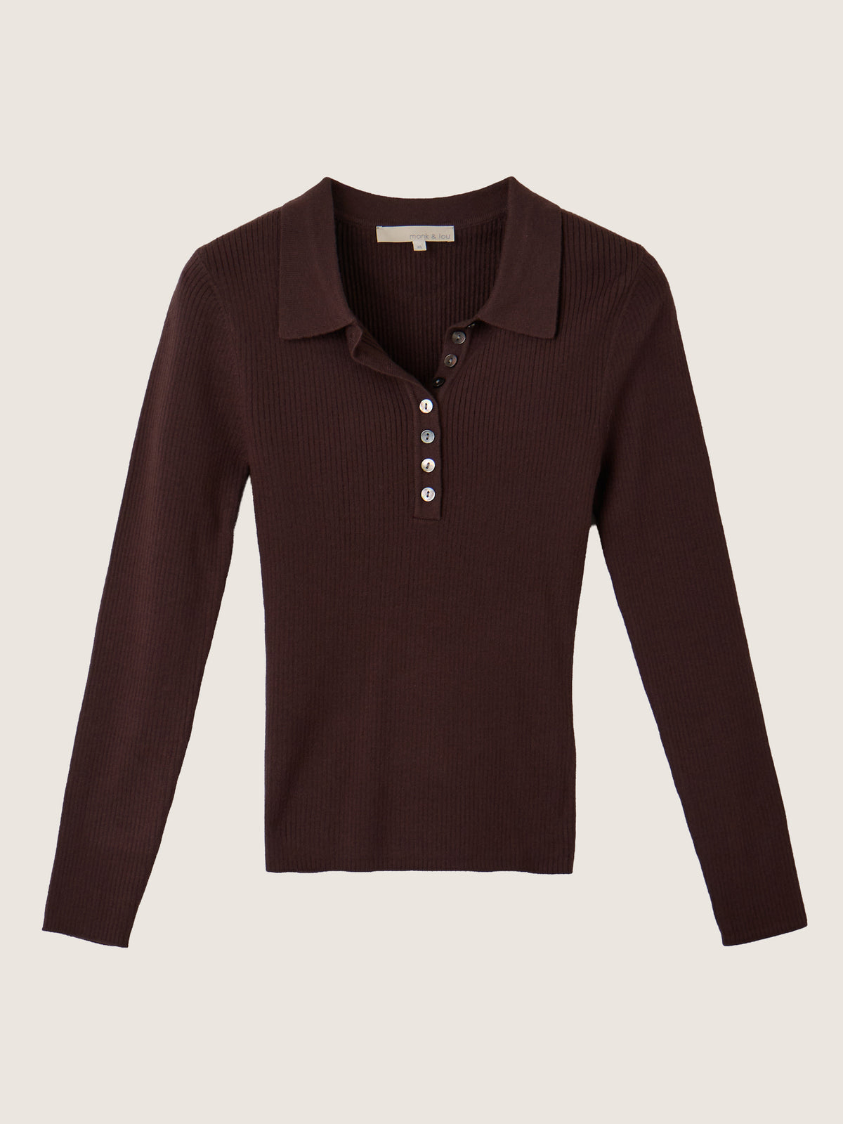 MONK & LOU - Fay Henley Sweater - 