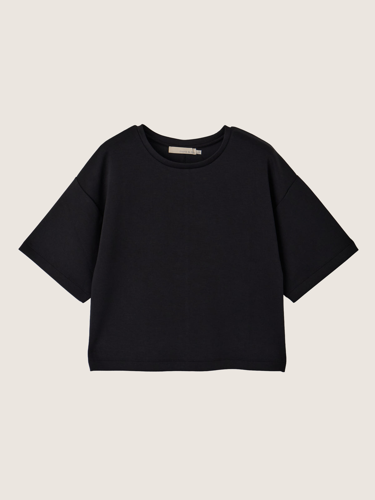MONK & LOU - Jo Dropped Shoulder Top - 