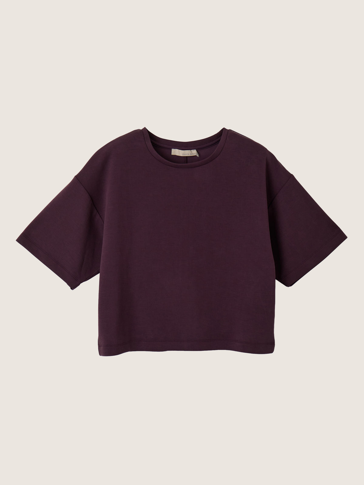 MONK & LOU - Jo Dropped Shoulder Top - 