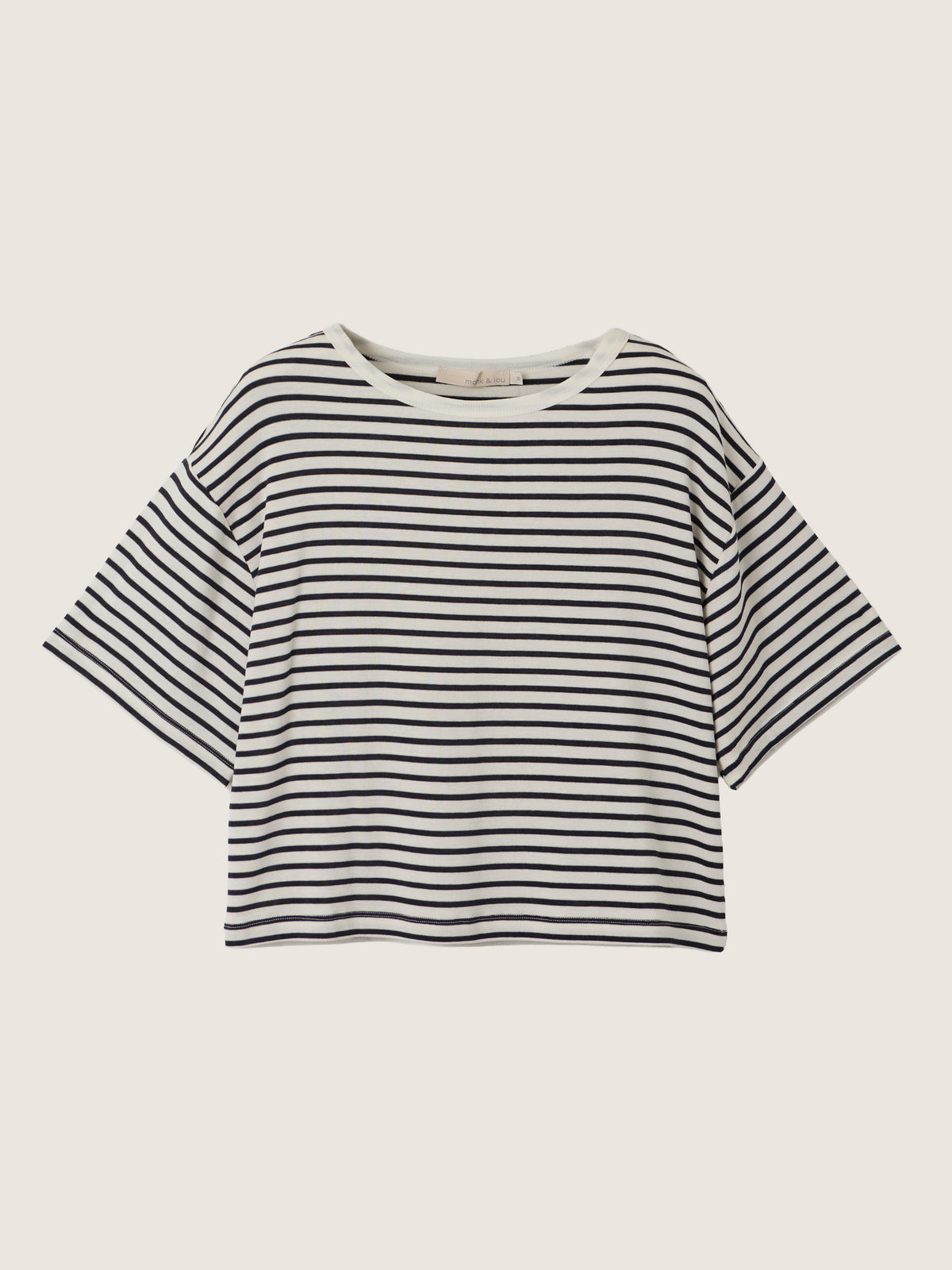MONK & LOU - Silas Cropped T-Shirt - 