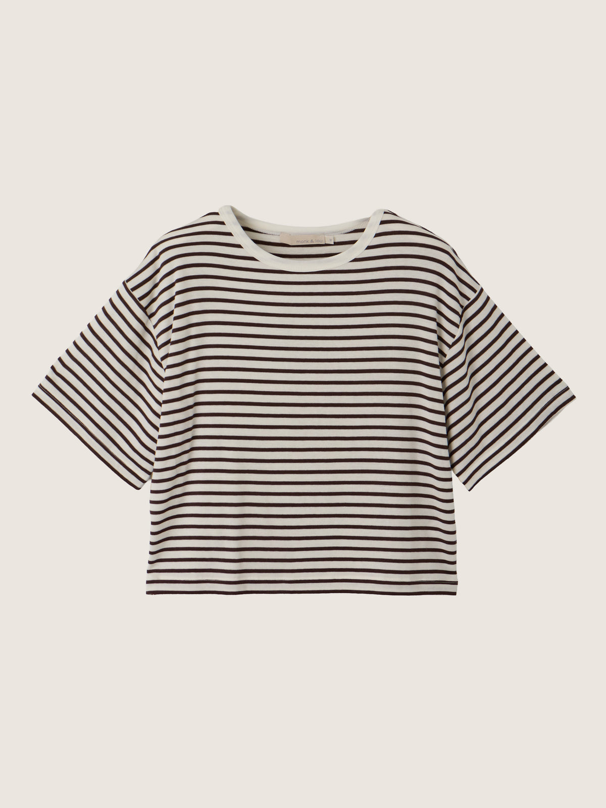 MONK & LOU - Silas Cropped T-Shirt - 
