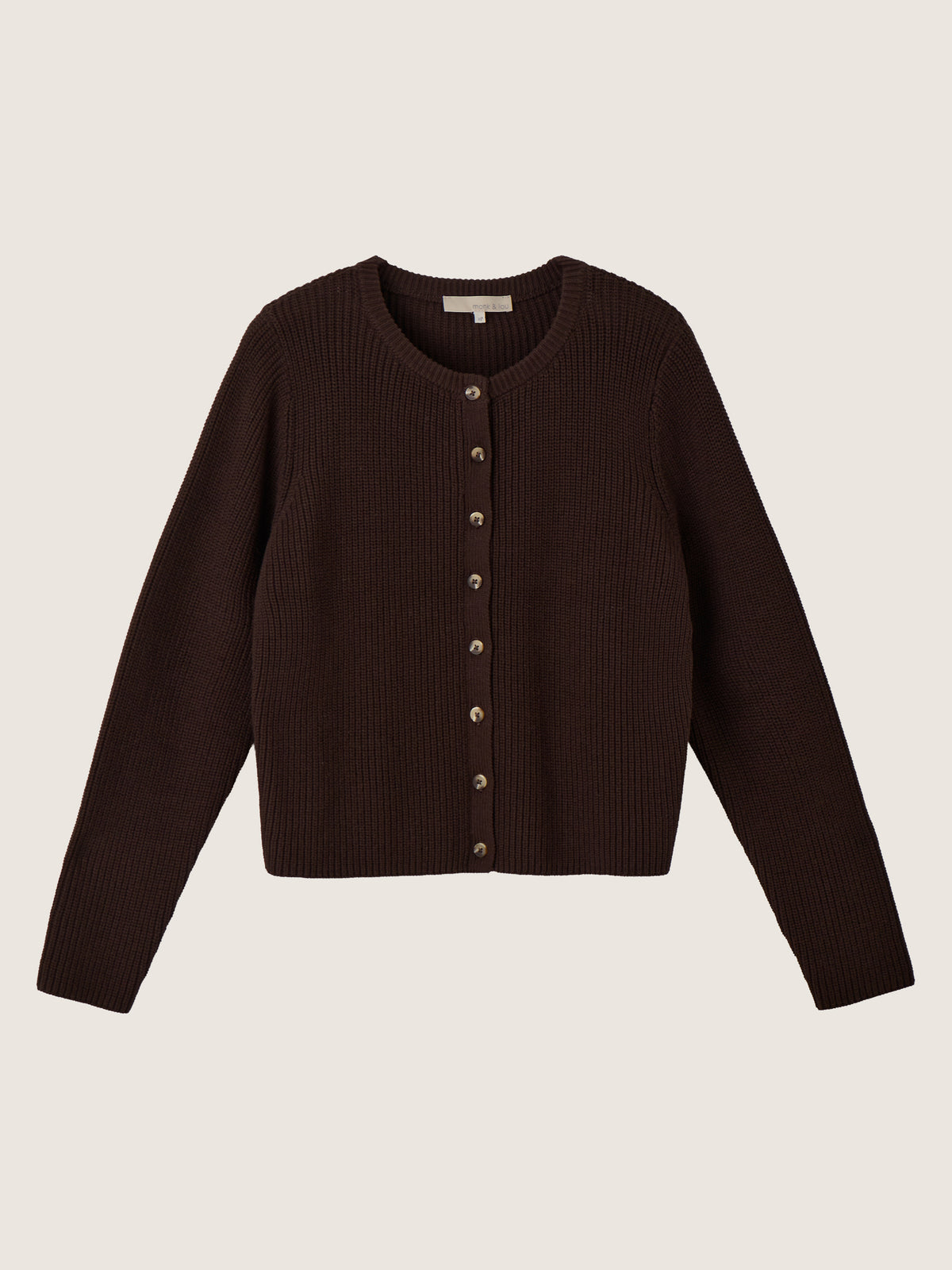 MONK & LOU - Allegra Cropped Cardigan - 