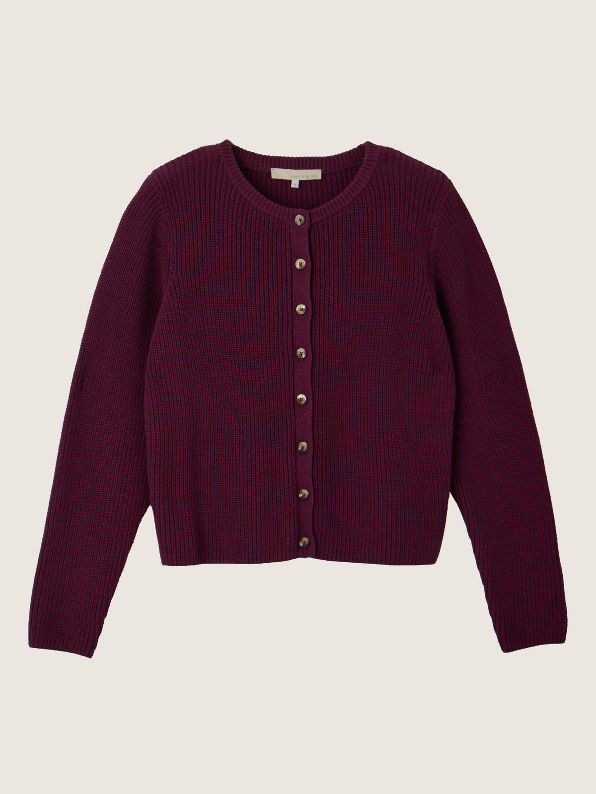 MONK & LOU - Allegra Cropped Cardigan - 