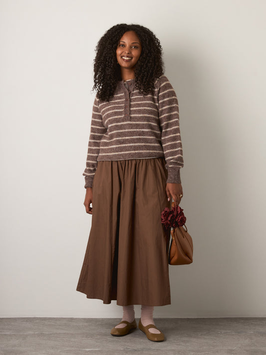 RD STYLE - Suavia Henley Pullover Sweater - 