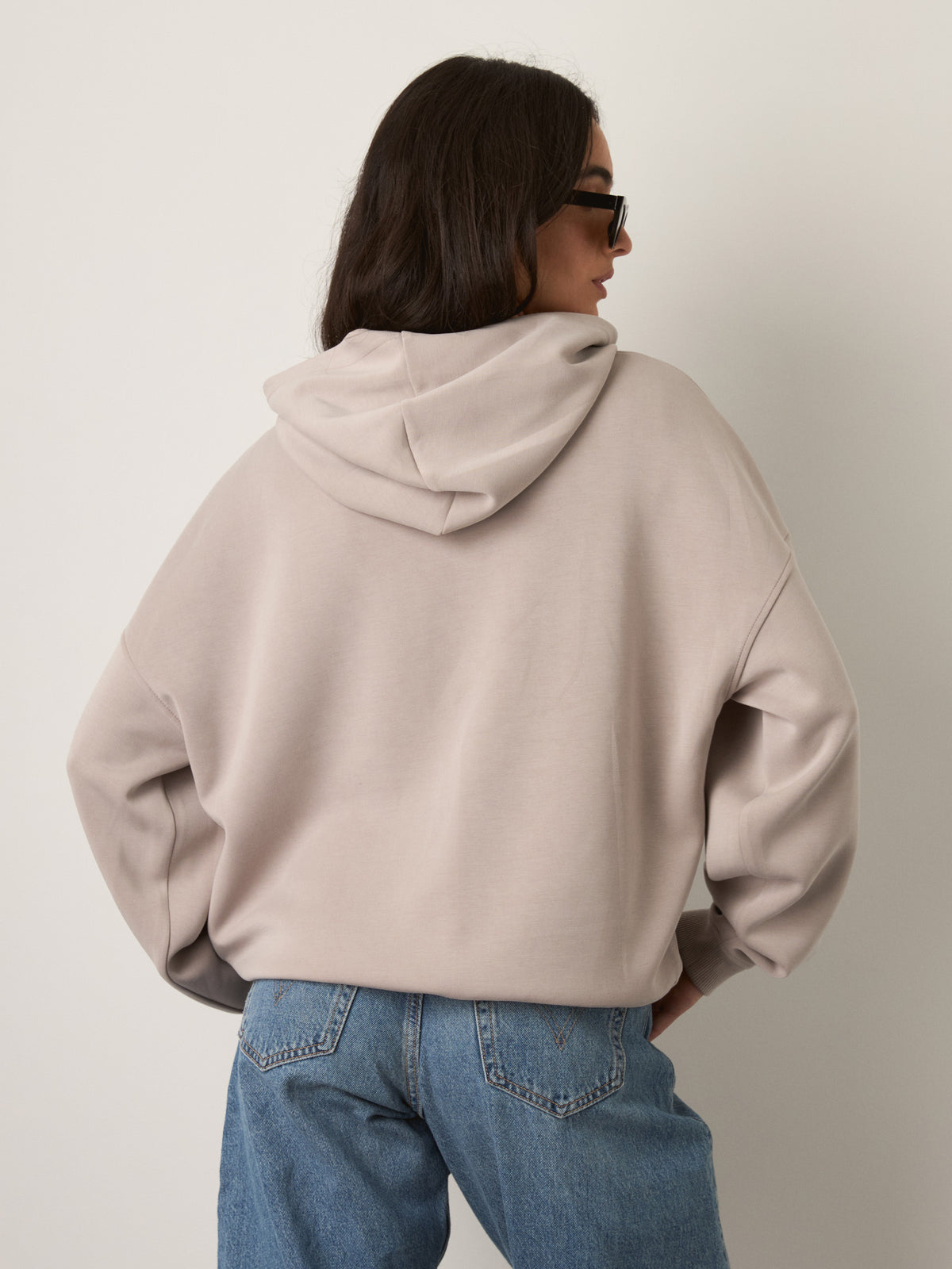 RD STYLE - Halana Soft Knit Short Hoodie - 