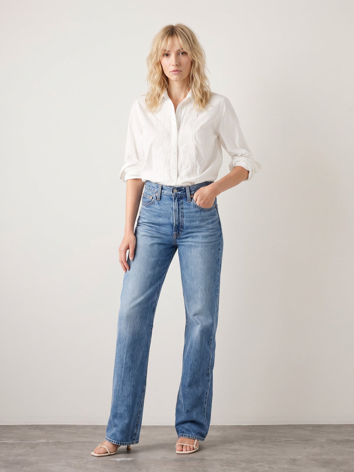 LEVI'S - Ribcage Wide Leg Jeans - 