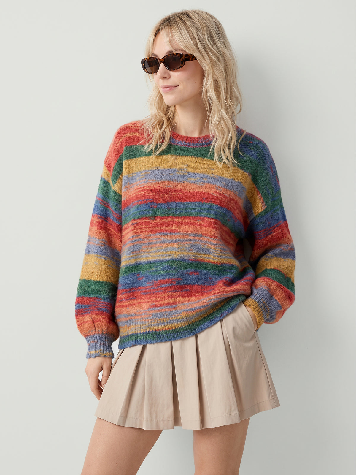 LYLA + LUXE - Abba Striped Sweater - 