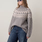 Aggie Fair Isle Mockneck Sweater