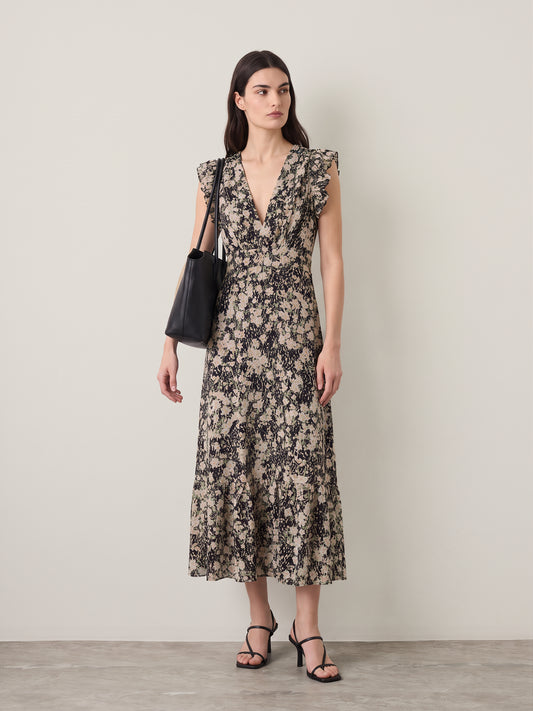 SADIE & SAGE - Painted Fields Midi Dress - 
