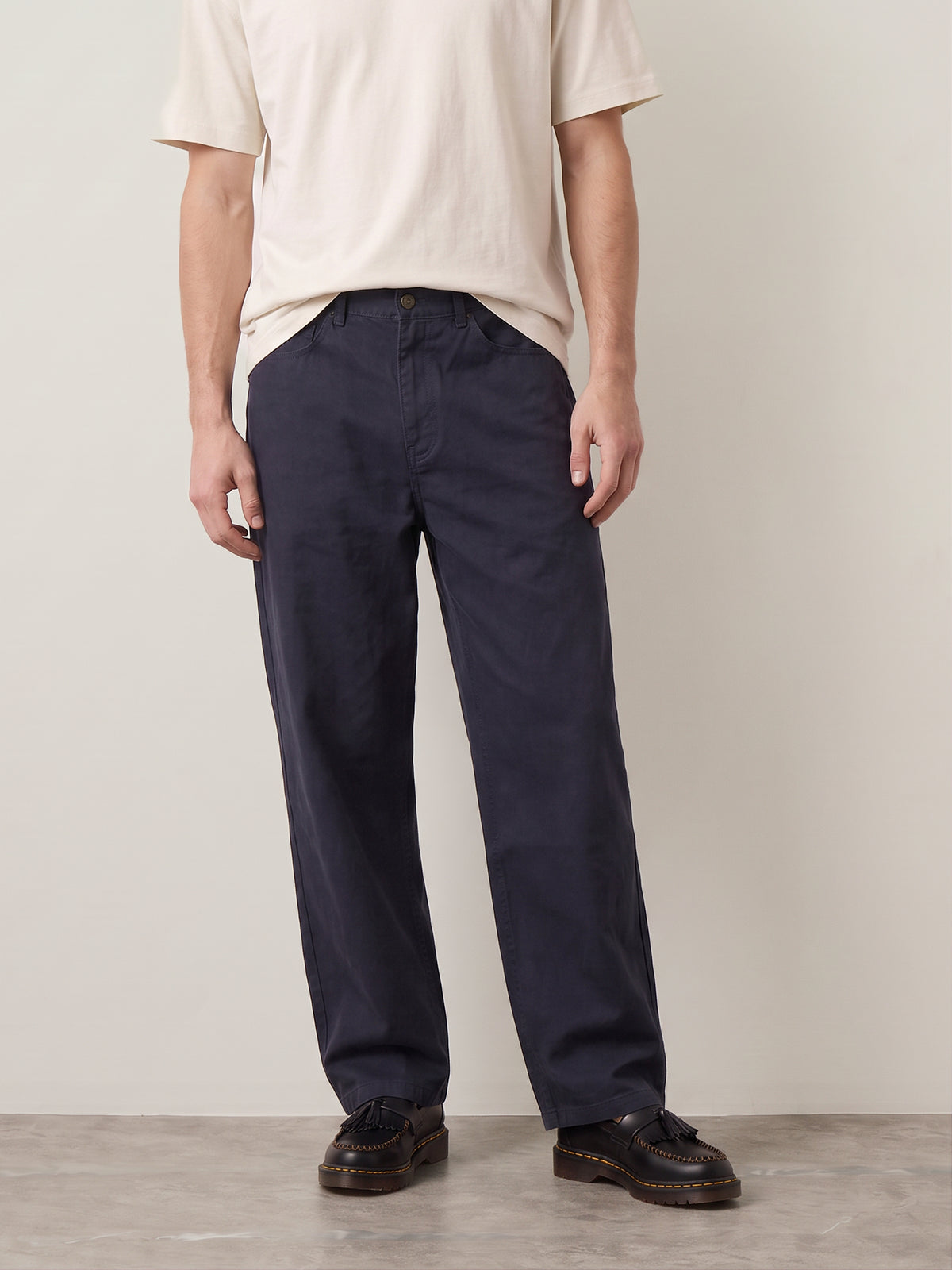 RHYTHM - Relaxed Washed Canvas Pants - 
