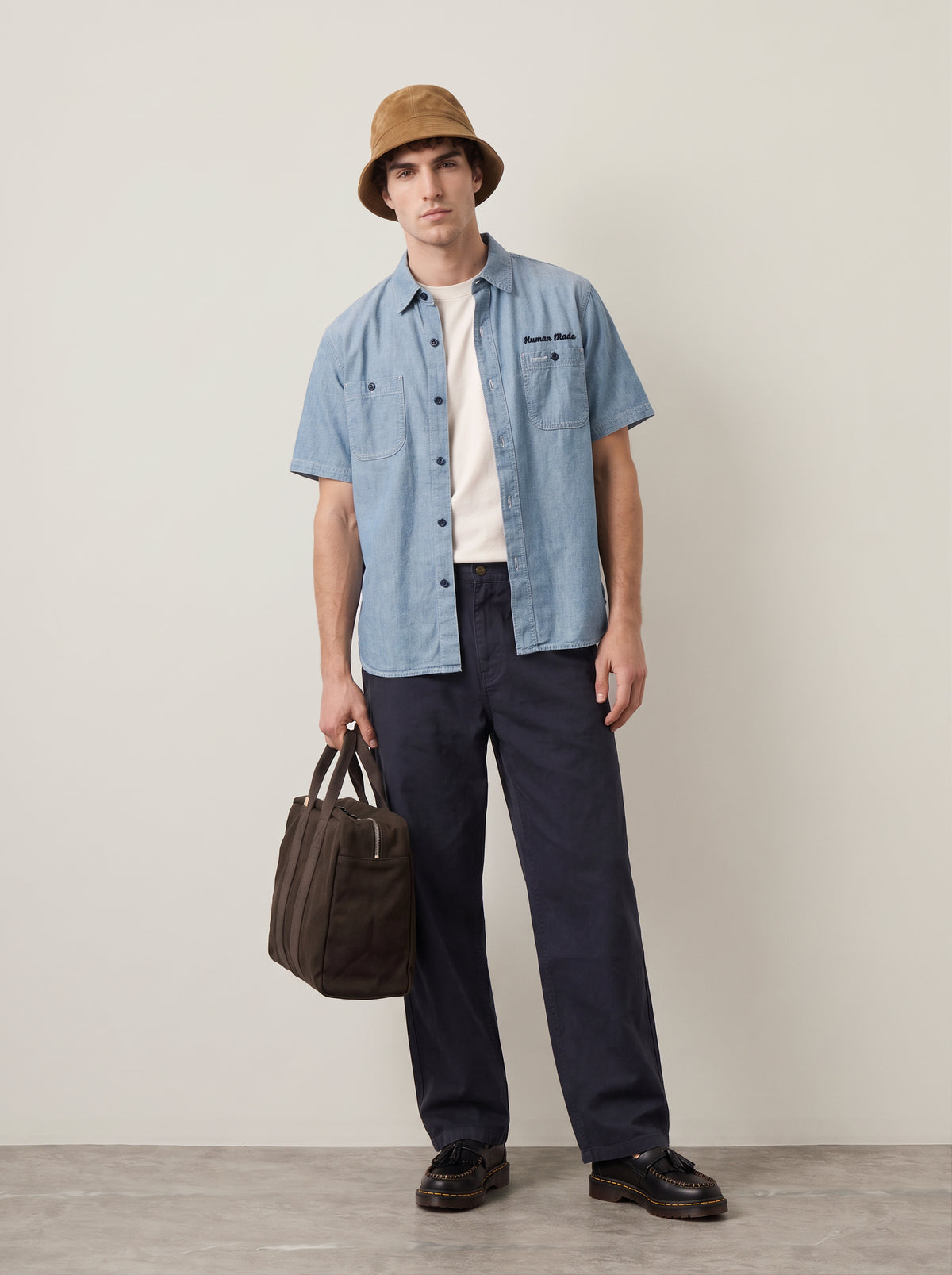 RHYTHM - Relaxed Washed Canvas Pants - 