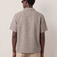 RHYTHM - Textured Stripe Shortsleeve Shirt - 