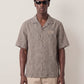 RHYTHM - Textured Stripe Shortsleeve Shirt - 