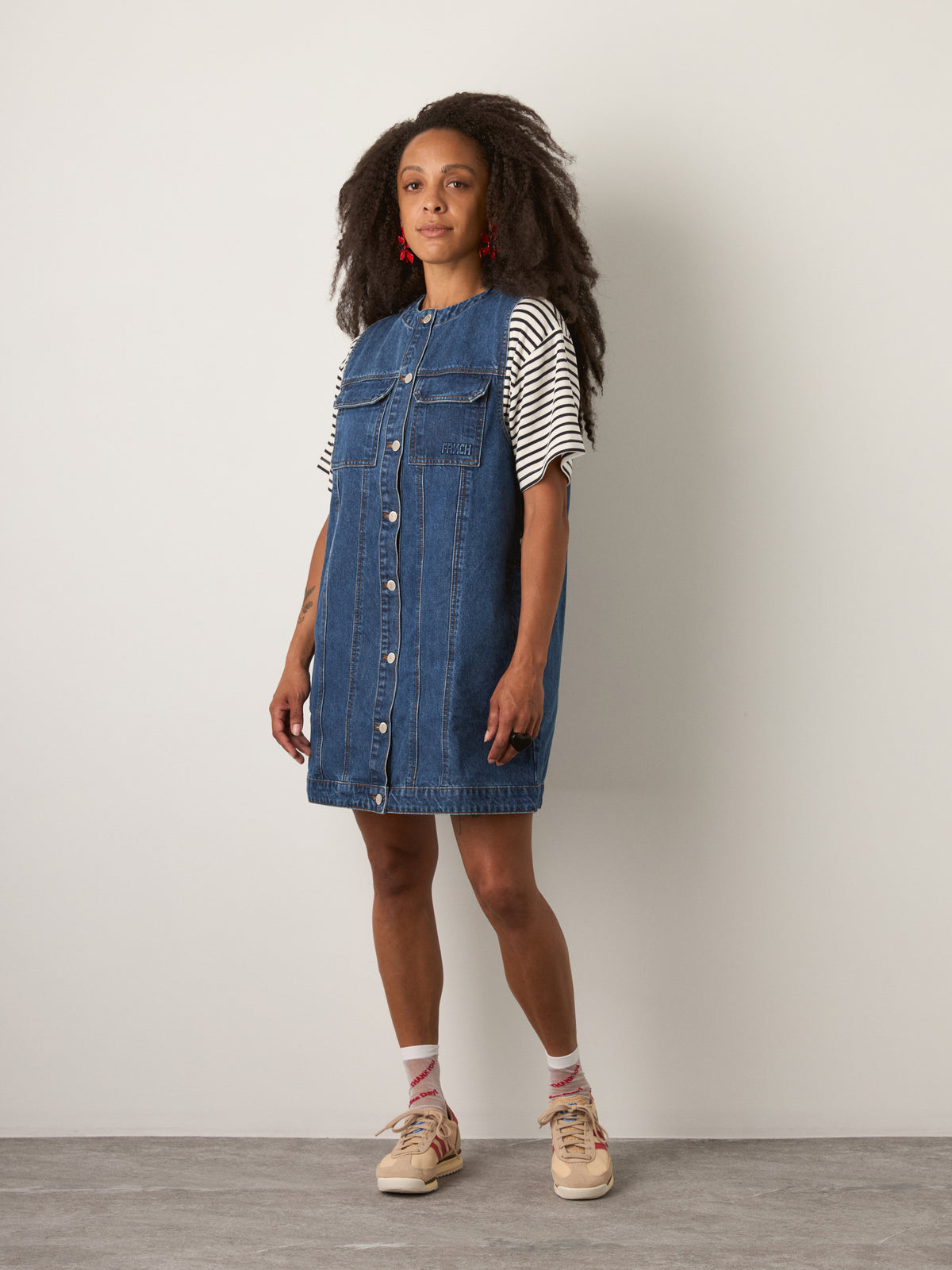 FRNCH - Elda Denim Dress - 