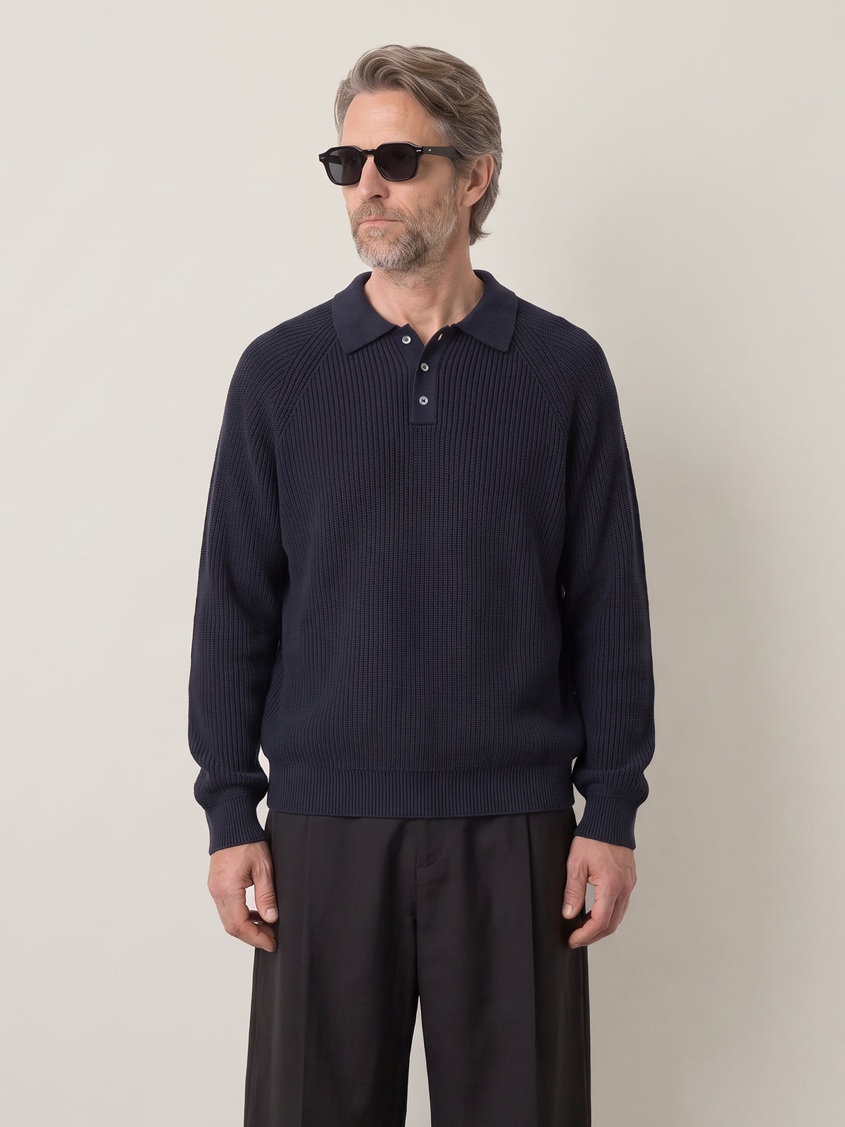 CHAMPLAIN - Fisherman Knit Polo - 