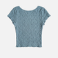 MONK & LOU - Dace Low Back Scoop Top - 