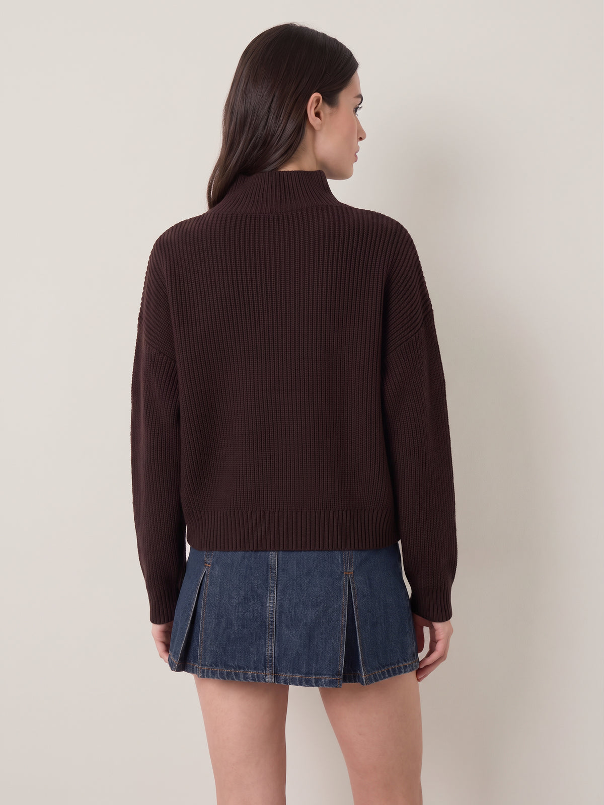 LYLA + LUXE - Evolet Mockneck Pullover Sweater - 