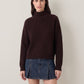 LYLA + LUXE - Evolet Mockneck Pullover Sweater - 