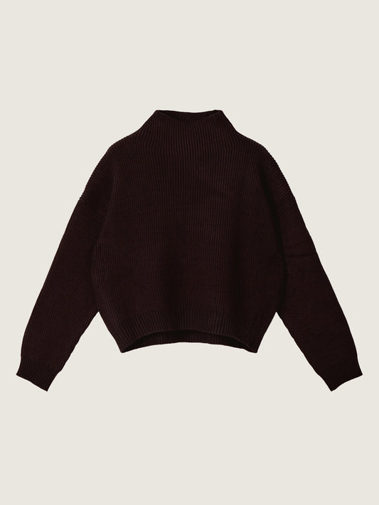 Evolet Mockneck Pullover Sweater