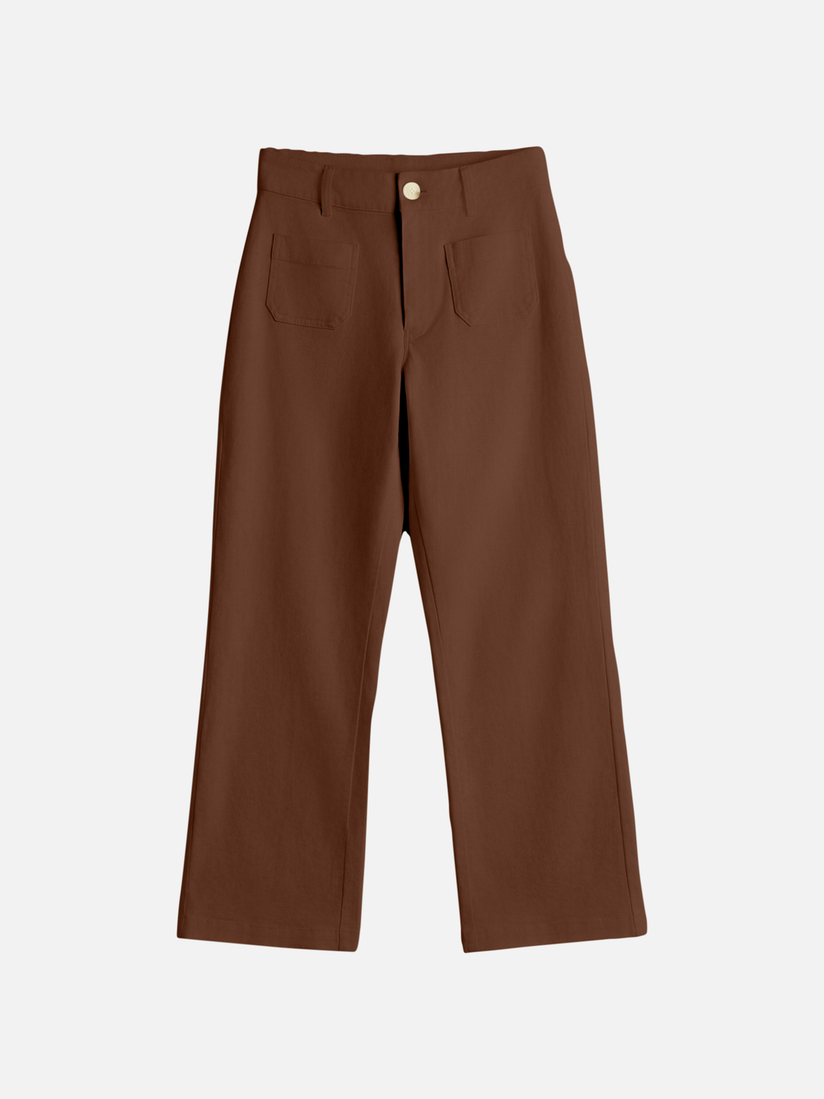 MONK & LOU - Gretta Double Pocket Pants - Mocha