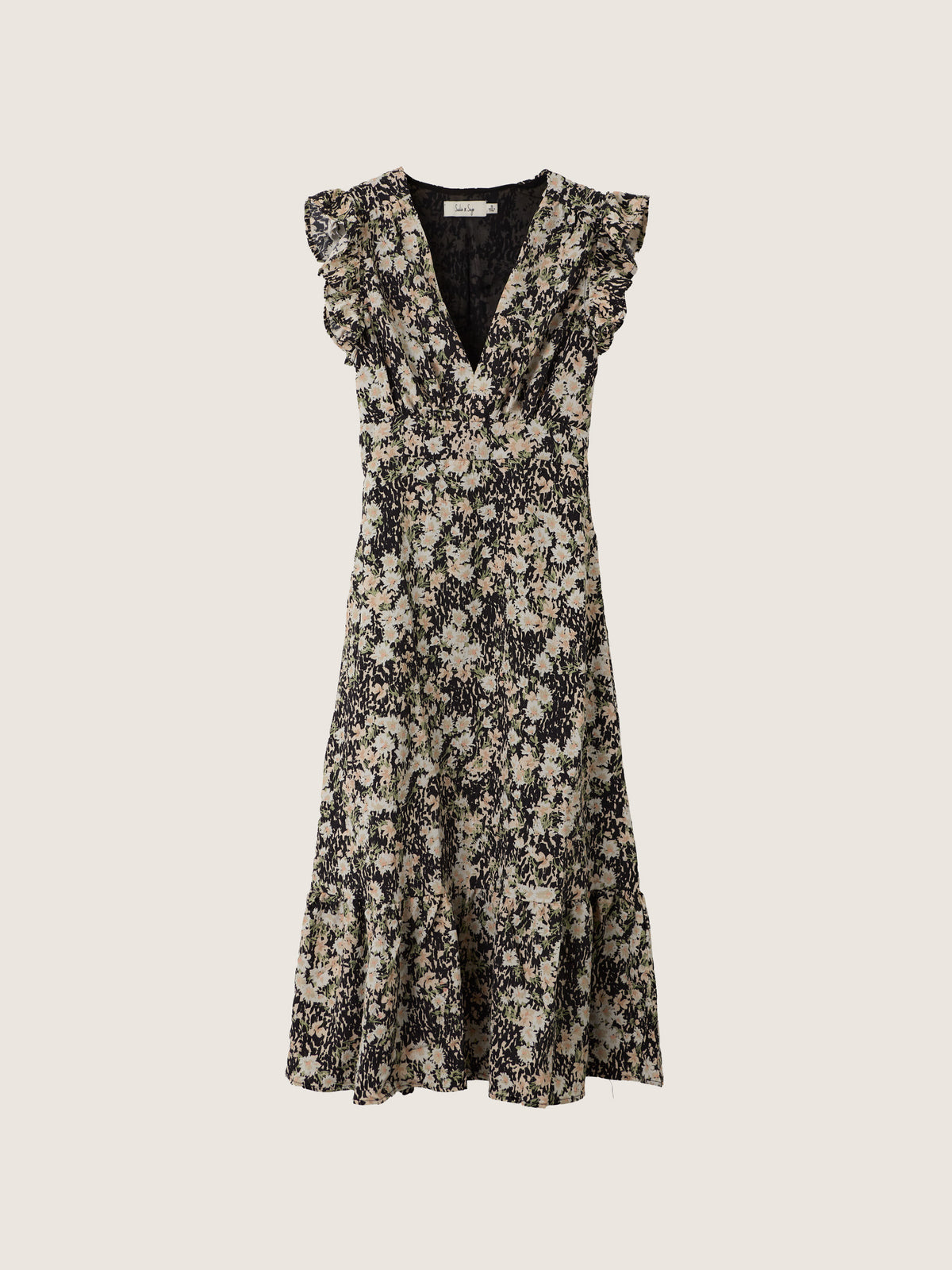 SADIE & SAGE - Painted Fields Midi Dress - 