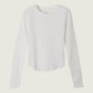 FREE PEOPLE - Easy Does It Longsleeve Top - 