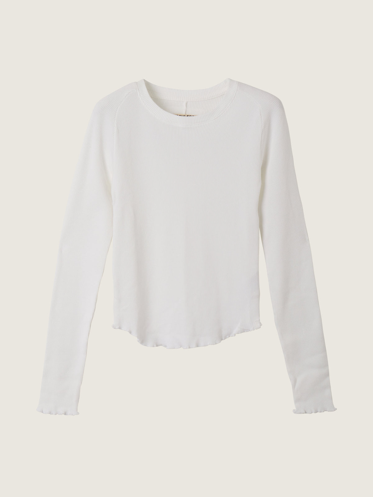 FREE PEOPLE - Easy Does It Longsleeve Top - 