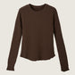 FREE PEOPLE - Easy Does It Longsleeve Top - 