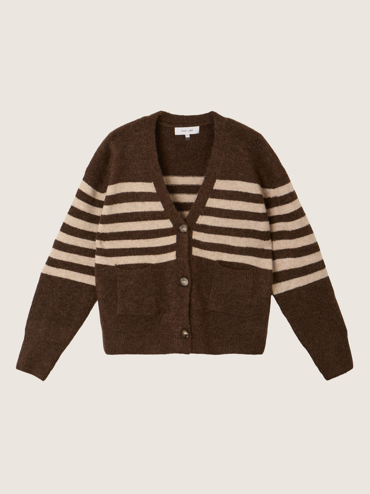 JOHN & JENN - Stanley V-Neck Cardigan - 