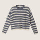 JOHN & JENN - Carmen Striped Crewneck Sweater - 