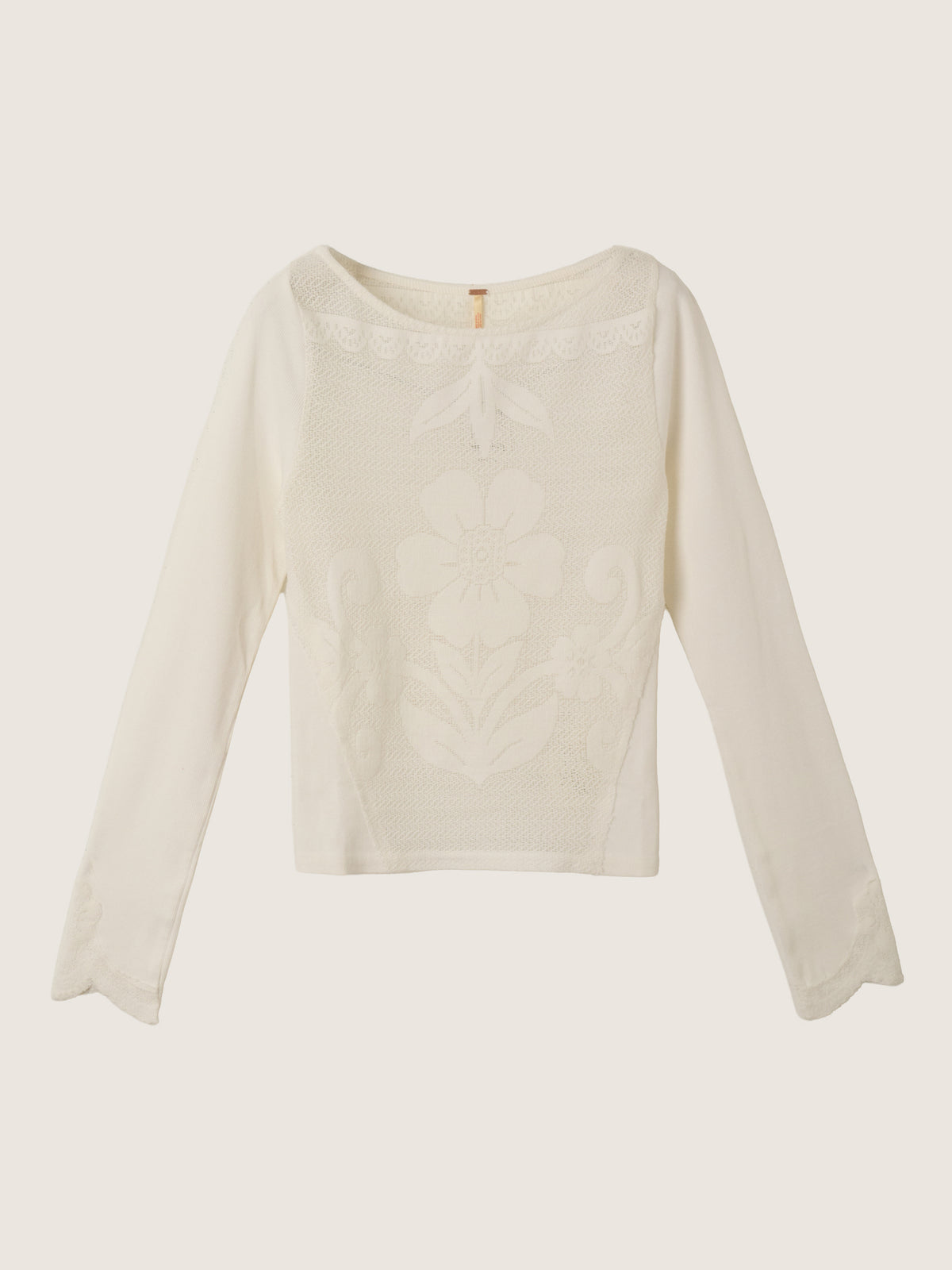 FREE PEOPLE - Delilah Longsleeve Top - 