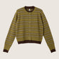 LOVEFINN - Olive Stripe Cardigan - 