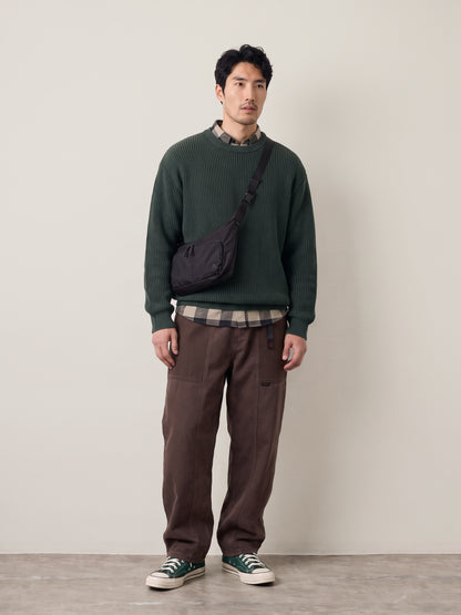 Vintage Knit Crewneck Pullover Sweater