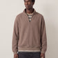 Chenille Quarter-Zip Pullover