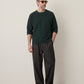 KUWALLA - Marled Thermal Longsleeve Top - 