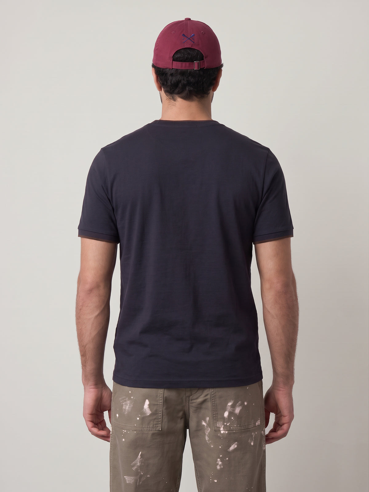 FRED PERRY - Crepe Piqué T-Shirt - 