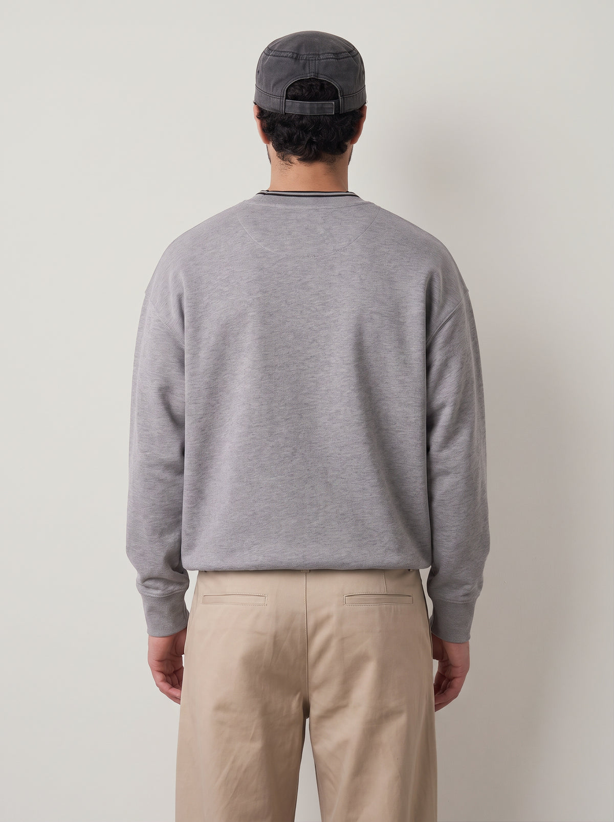 FRED PERRY - Oversized Tipped Sweatshirt - 